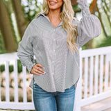 MAUDE™ – Alltagliches Relaxed-Fit Hemd