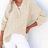 AYLA™ – Legere V-Ausschnitt-Bluse