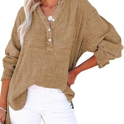 AYLA™ – Legere V-Ausschnitt-Bluse