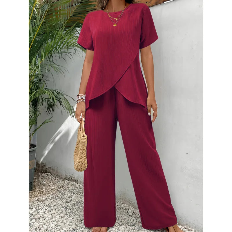 Lorrina™ Elegantes Soft-Zweiteiliges Set