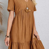 ENORIA | FIGURSCHMEICHELNDES ELEGANTES KLEID