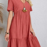 ENORA | FIGURSCHMEICHELNDES ELEGANTES KLEID