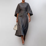 KATARZYNA | MAXIKLEID MIT KIMONOÄRMELN
