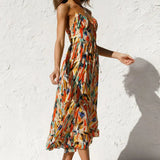 GABRIELLA | Bedrucktes Sommerkleid mit frischem Komfort und sonnigem Stil