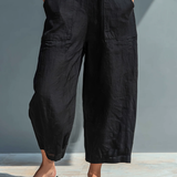 Lila ärmelloser Jumpsuit