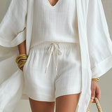 Sophie Cardigan und Shorts Set