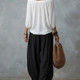 Tiziana | Boho-Set mit Ballonhosen