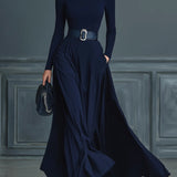 Gerika™ Strick-Turtleneck-Kleid