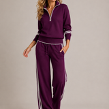 Serena - Zip Sweater Set