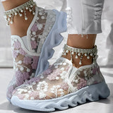 LÉONIE | CHIC FLORALE DAMEN-SNEAKER