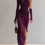Rhianna™ Elegantes Maxikleid + Ärmel