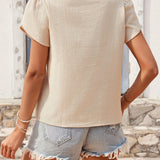 Sienna | Asymmetrische Knopfbluse