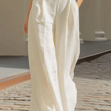 Isabella V-Ausschnitt Laternenärmel Jumpsuit