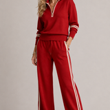 Serena - Zip Sweater Set