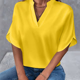 Scarlett | Elegante V-Ausschnitt-Bluse