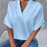 Scarlett | Elegante V-Ausschnitt-Bluse