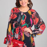 Florinda™ Elegantes Blumenkleid