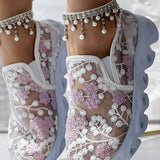 LÉONIE | CHIC FLORALE DAMEN-SNEAKER