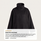Emma | Luxuriöse winddichte Wolljacke