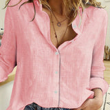 Brielle | Elegante Relaxed Button Bluse