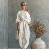 Elegantes Set Off-Shoulder Hose