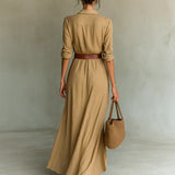 VICTORIA | Langes lässiges Kleid
