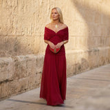 Harper | elegante rote Kleid