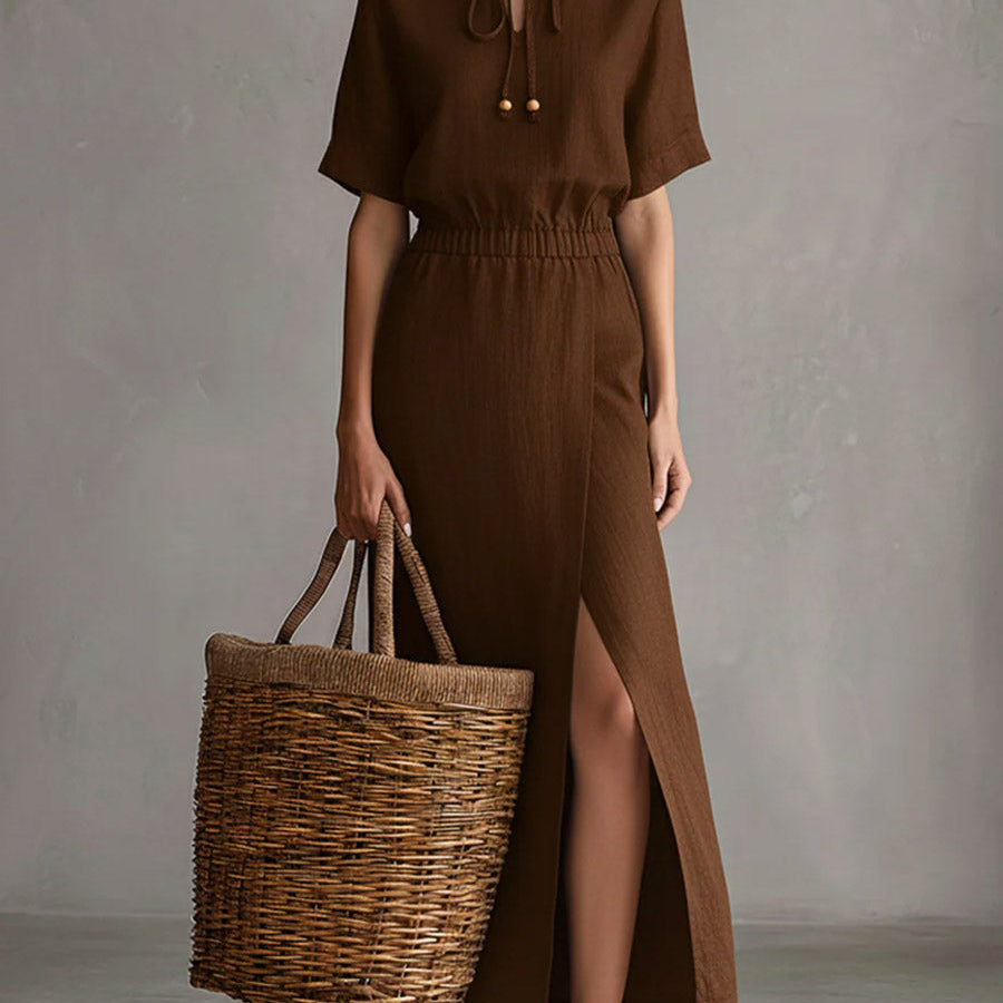 Serena | Langes Kleid mit raffiniertem Stil