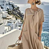 Ella™ Elegantes Kleid mit Taschen