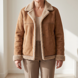 Ruby | Gemütliche Jacke mit Shearling-Futter