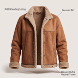 Ruby | Gemütliche Jacke mit Shearling-Futter